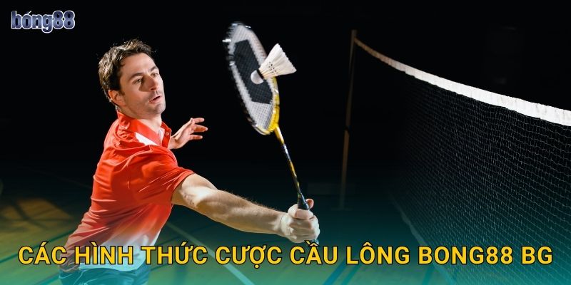 Các hình thức cược cầu lông Bong88 bg